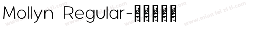 Mollyn Regular字体转换